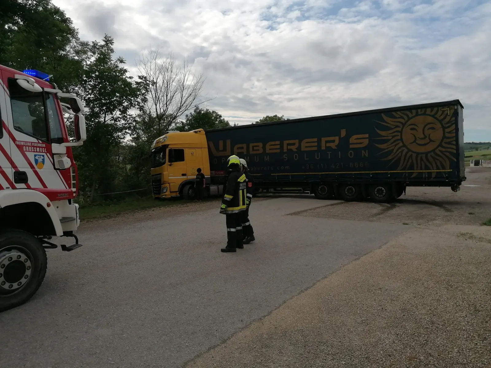 LKW Bergung in Großmugl