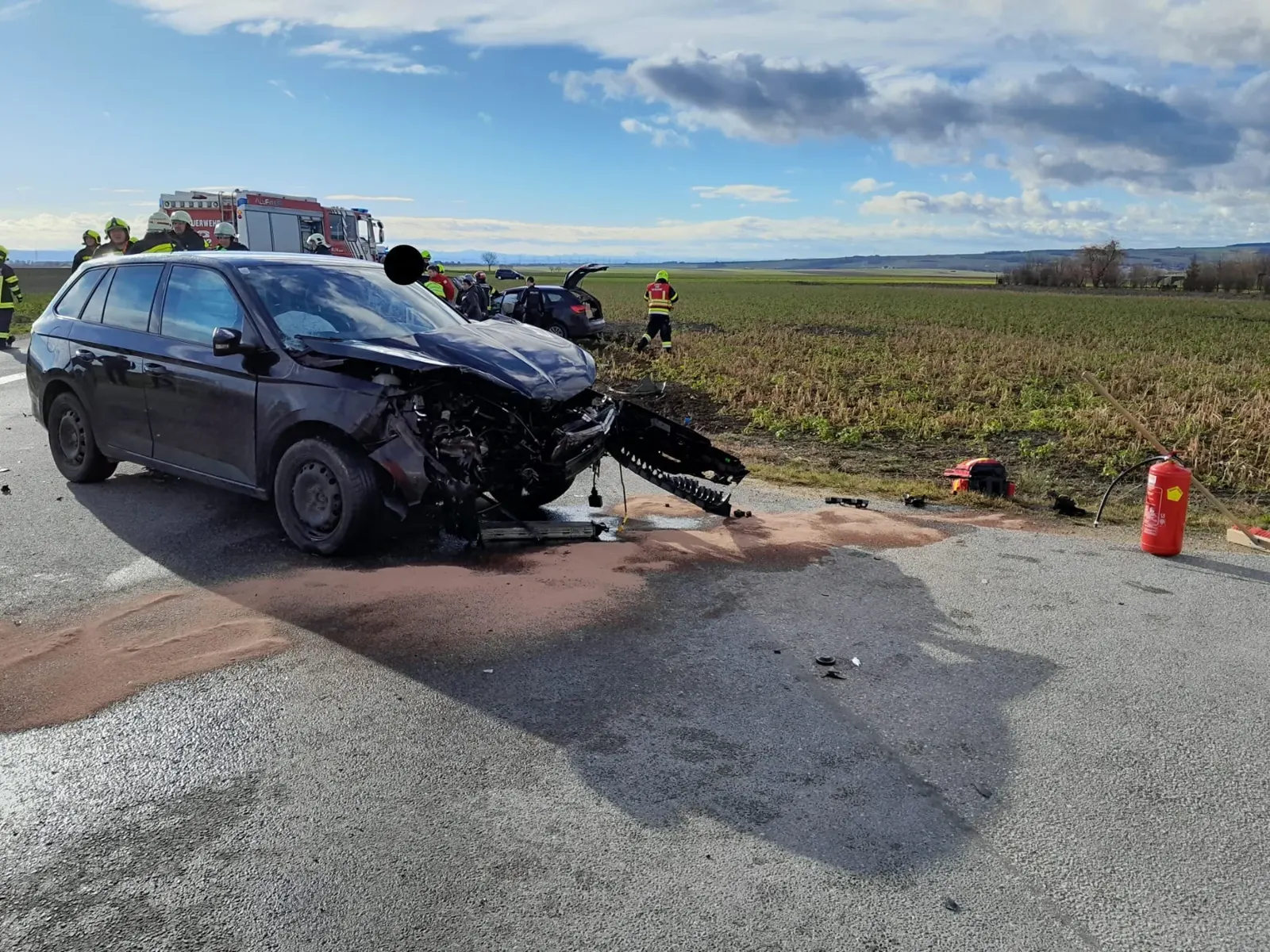 Verkehrsunfall Geitzendorfer Kreuzung