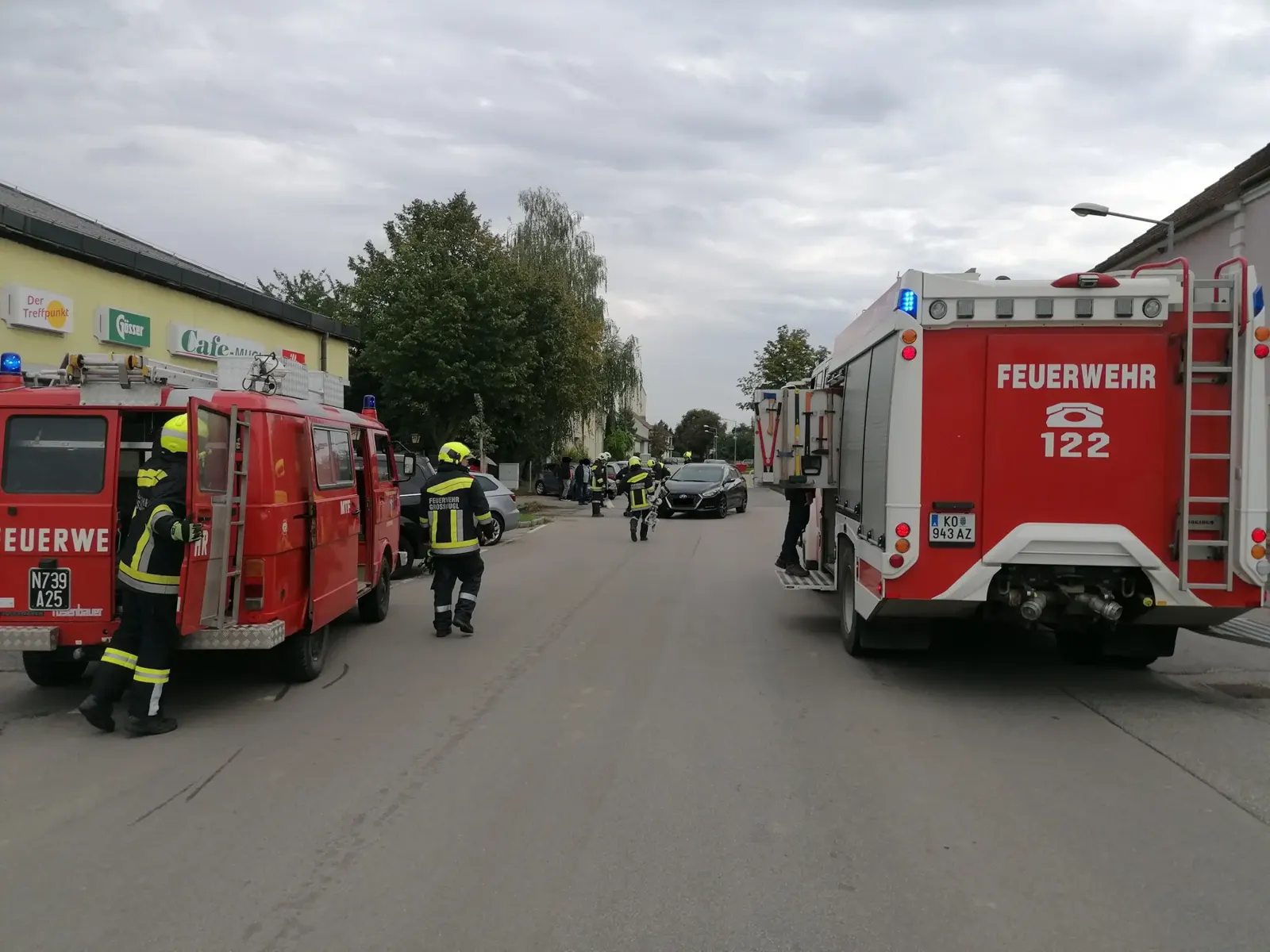Verkehrsunfall im Ortsgebiet