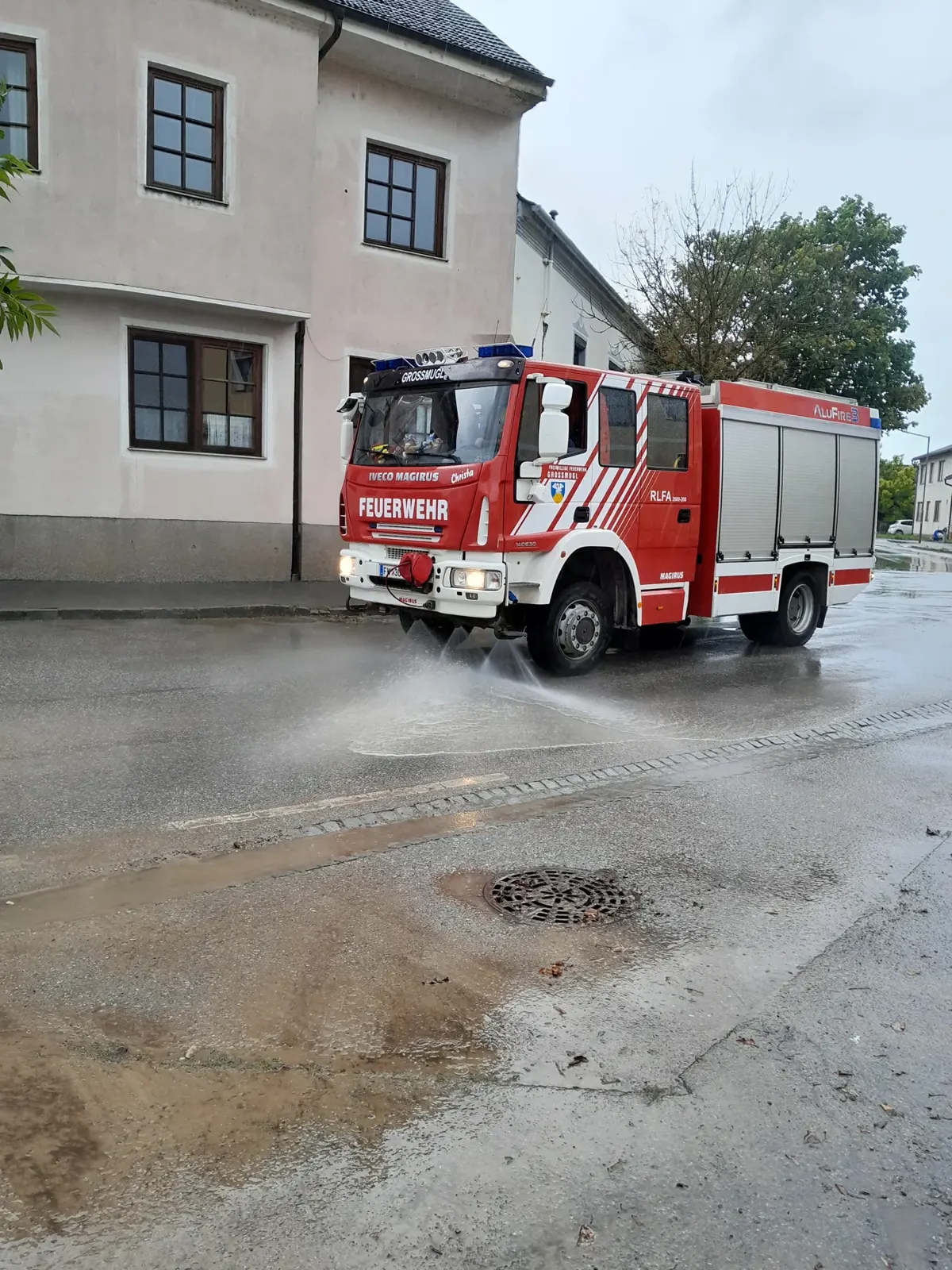Unwettereinsatz in Großmugl