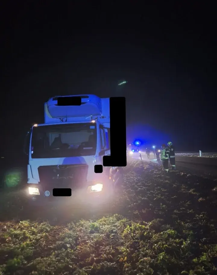 Verkehrsunfall zwischen Großmugl und Höbersdorf