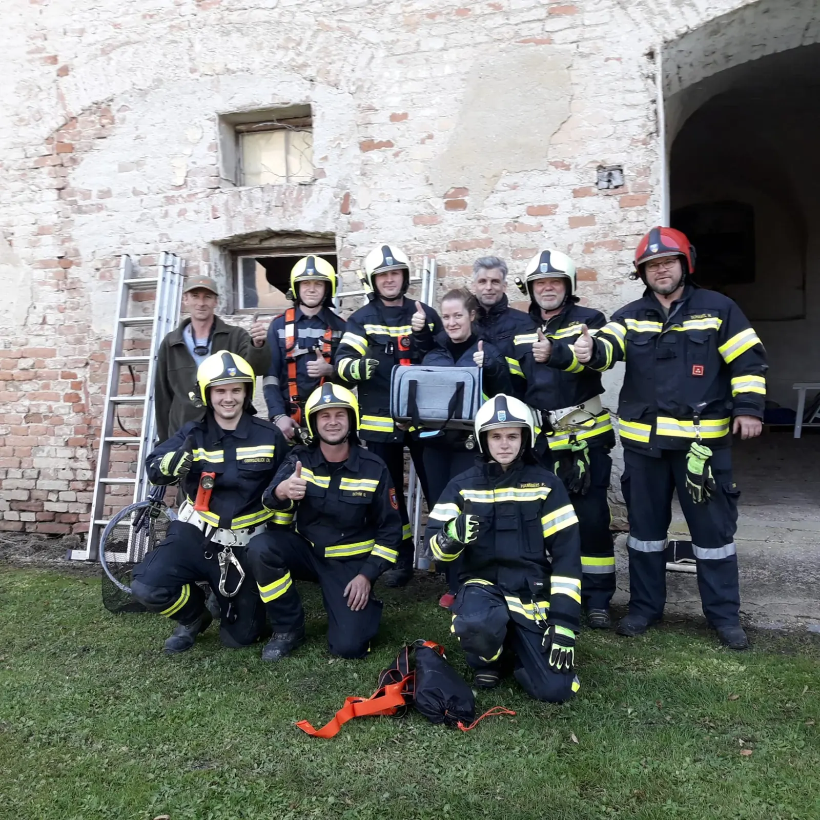 Tierrettung beim Schloss Steinabrunn