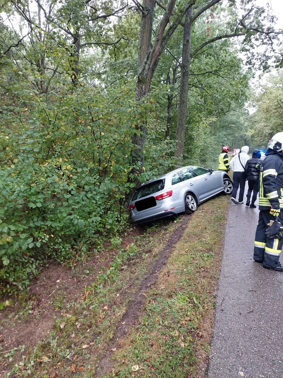 PKW-Bergung auf der L25