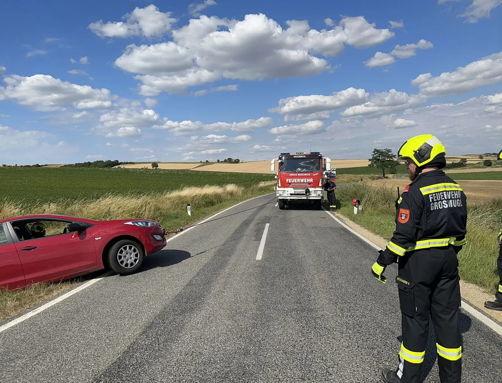 Fahrzeugbergung auf der L27