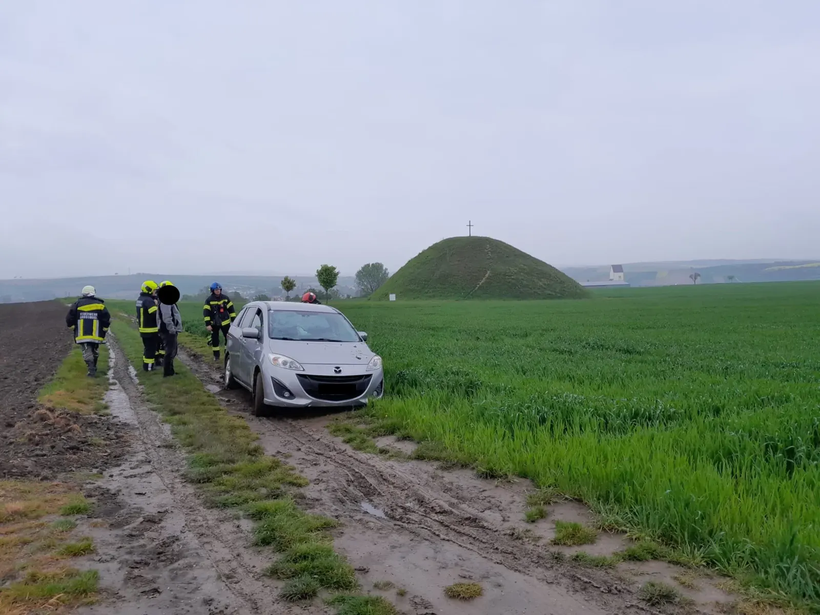 Fahrzeugbergung beim Leeberg