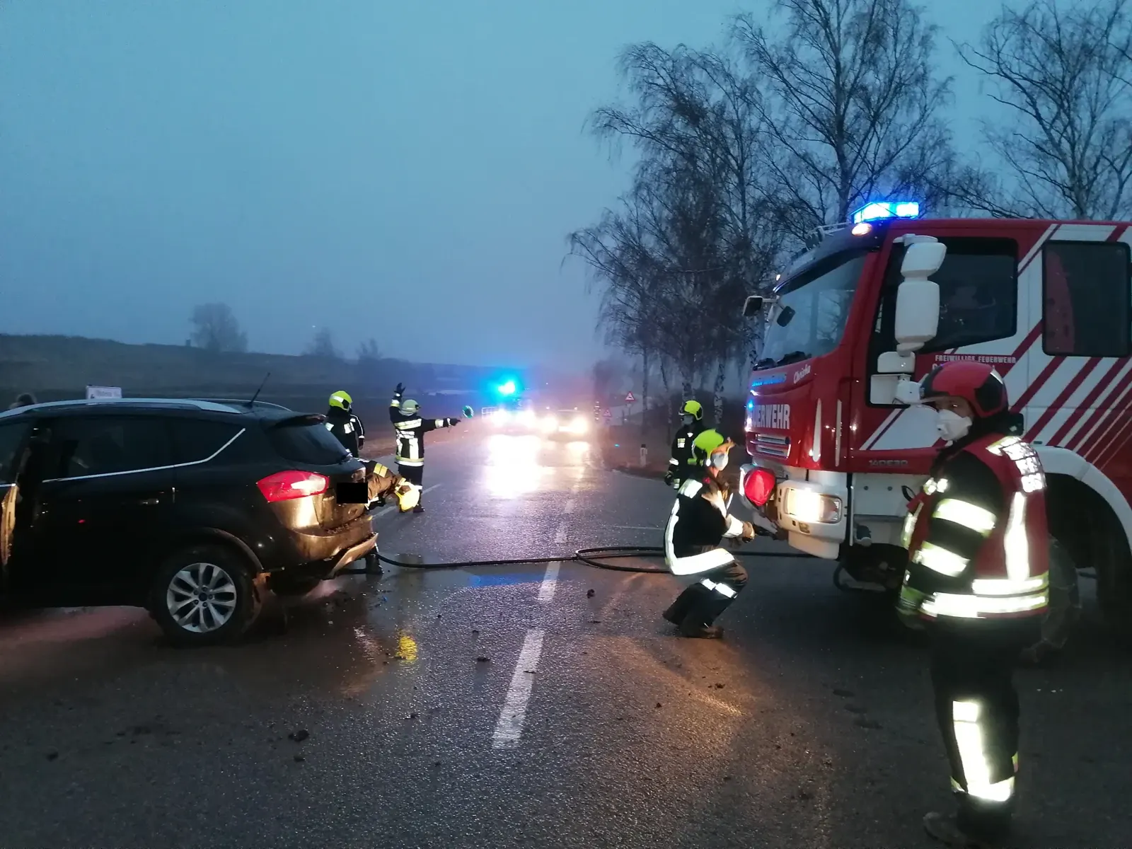 Fahrzeugbergung bei Roseldorf
