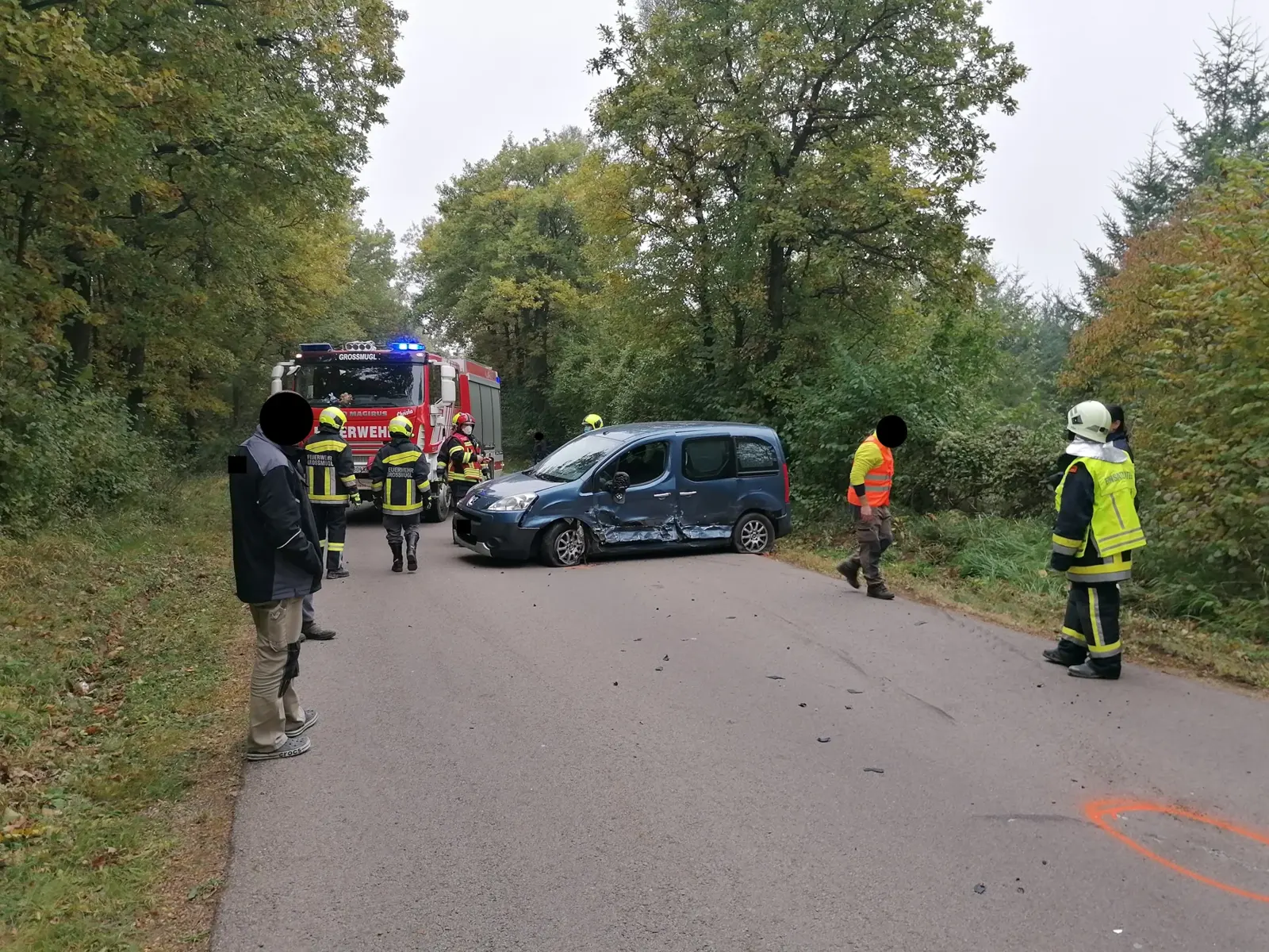 Verkehrsunfall L25 Richtung Enzersdorf/Thale