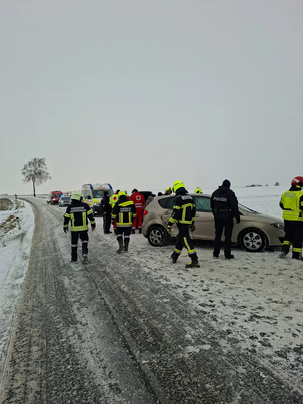 Verkehrsunfall auf der L1091