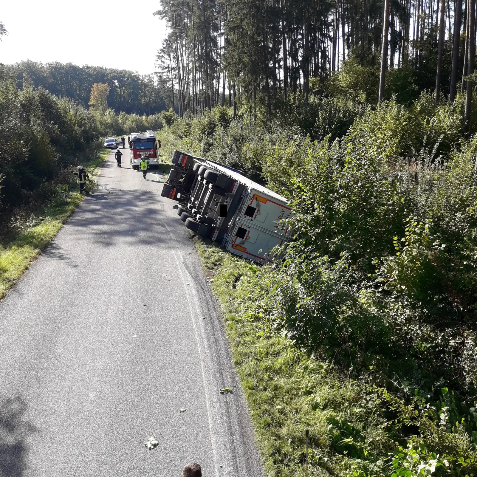 Verkehrsunfall Glasweiner Wald