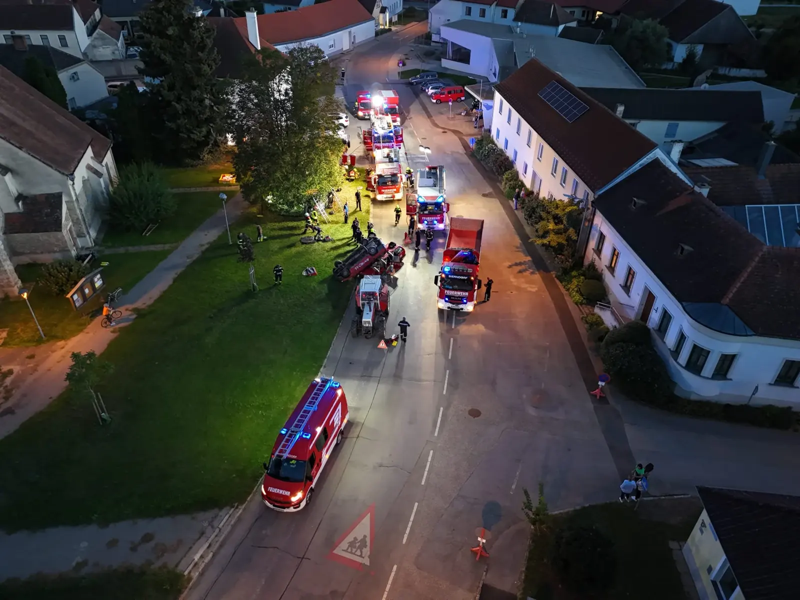 Technische Übung in Großmugl