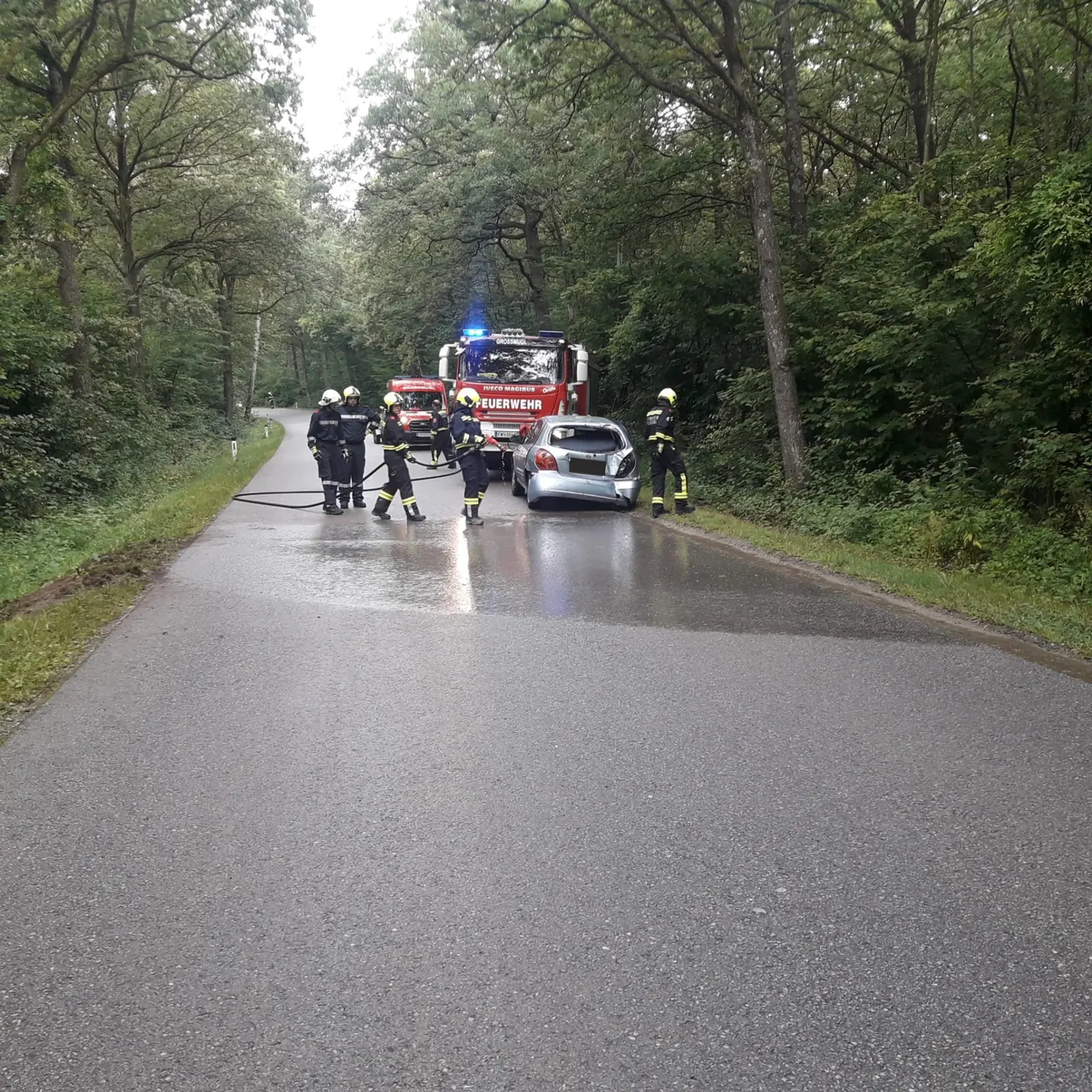Verkehrsunfall auf der L25
