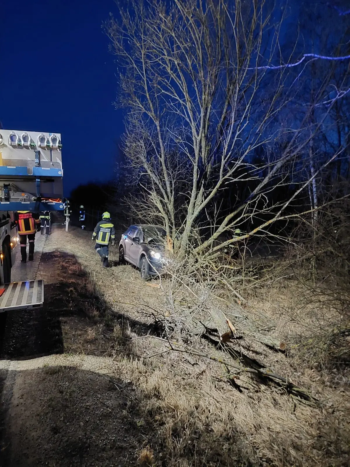 Verkehrsunfall auf der L25
